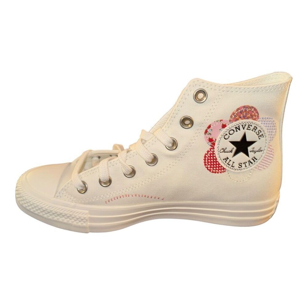New Women’s Converse Chuck Taylor All Star High Crafted Patchwork A05195C Size 7
